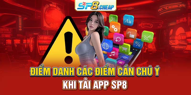 Điểm danh các điểm cần chú ý khi tải app SP8
